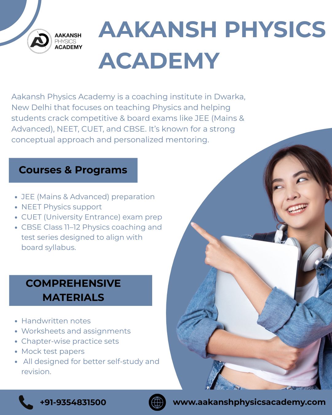 best physics academy in dwarka